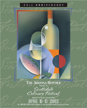 Scottsdale Culinary Festival 2003 Poster