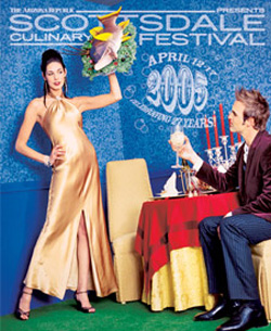 Official 26th Annual 2004 Scottsdale Culinary Festival Poster